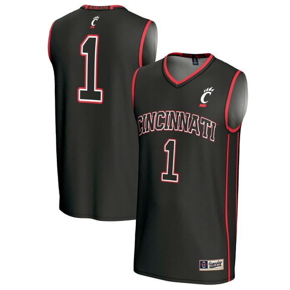 Unisex GameDay Greats #1 Black Cincinnati Bearcats Lightweight Basketball Fashion Jersey