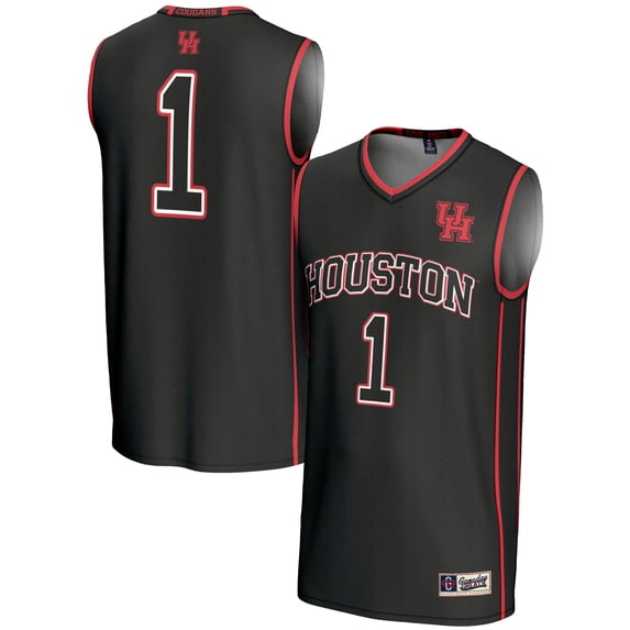 Unisex GameDay Greats #1 Black Houston Cougars Lightweight Basketball Jersey