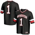 thumbnail image 1 of Unisex GameDay Greats #1 Black Northeastern Huskies Lightweight Collegiate Football Fashion Jersey, 1 of 4