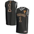 thumbnail image 1 of Unisex GameDay Greats #1 Black Tennessee Volunteers Lightweight Basketball Jersey, 1 of 4