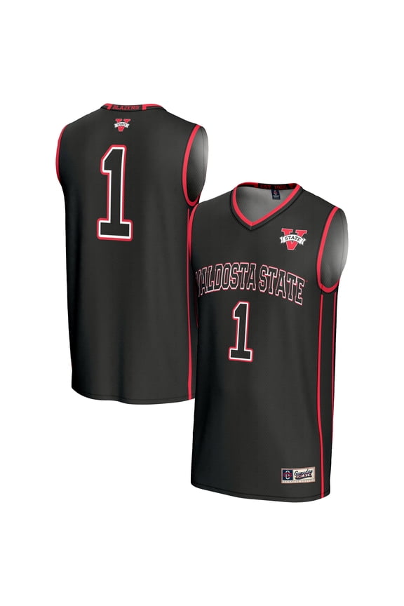 Unisex GameDay Greats #1 Black Valdosta State Blazers Lightweight Basketball Jersey