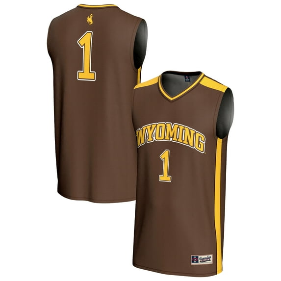 Unisex GameDay Greats #1 Brown Wyoming Cowboys Lightweight Basketball Fashion Jersey