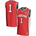 thumbnail image 1 of Unisex GameDay Greats #1 Cardinal Louisiana Ragin' Cajuns Lightweight Basketball Jersey, 1 of 4