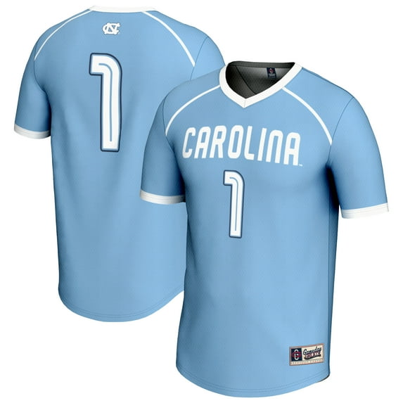 Youth GameDay Greats #1 Carolina Blue North Carolina Tar Heels Lightweight Women's Lacrosse Fashion Jersey