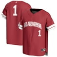 thumbnail image 1 of Unisex GameDay Greats #1 Crimson Alabama Crimson Tide Lightweight Collegiate Baseball Fashion Jersey, 1 of 4