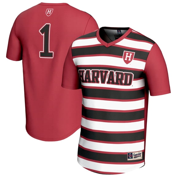 Unisex GameDay Greats #1 Crimson Harvard Crimson Lightweight Soccer Fashion Jersey