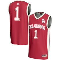 Unisex GameDay Greats #1 Crimson Oklahoma Sooners Lightweight Basketball Jersey