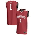 thumbnail image 1 of Unisex GameDay Greats #1 Crimson Washington State Cougars Lightweight Collegiate Basketball Fashion Jersey, 1 of 4