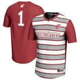 thumbnail image 1 of Unisex GameDay Greats #1 Crimson Washington State Cougars Lightweight Soccer Fashion Jersey, 1 of 3