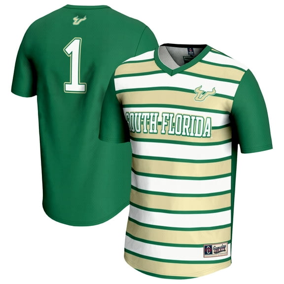 Unisex GameDay Greats #1 Green South Florida Bulls Lightweight Soccer Fashion Jersey