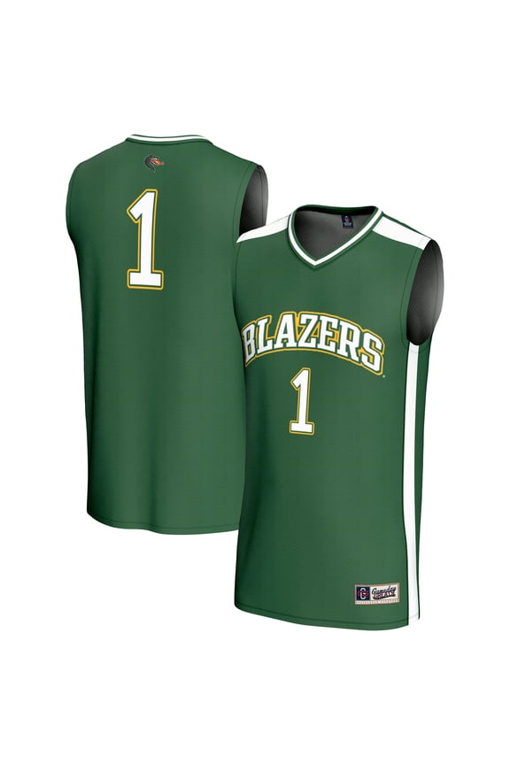 Unisex GameDay Greats #1 Green UAB Blazers Lightweight Basketball Fashion Jersey
