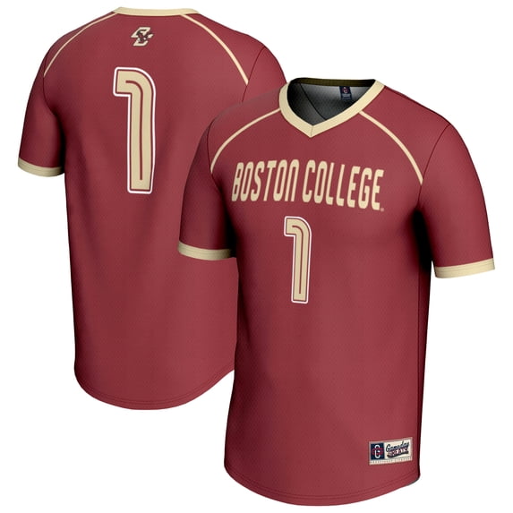 Unisex GameDay Greats #1 Maroon Boston College Eagles Lightweight Women's Lacrosse Fashion Jersey