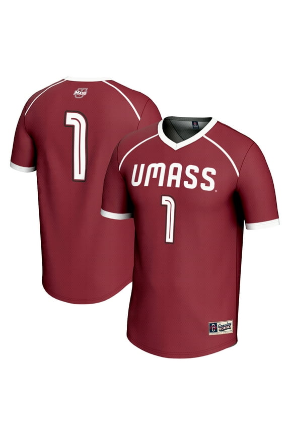 Unisex GameDay Greats #1 Maroon UMass Minutemen Lightweight Women's Lacrosse Fashion Jersey