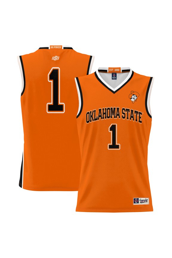 Unisex GameDay Greats #1 Orange Oklahoma State Cowboys Lightweight Basketball Jersey