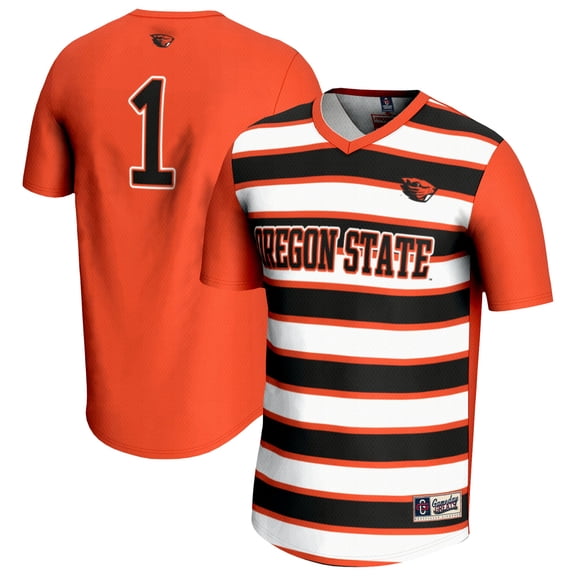 Unisex GameDay Greats #1 Orange Oregon State Beavers Lightweight Soccer Fashion Jersey