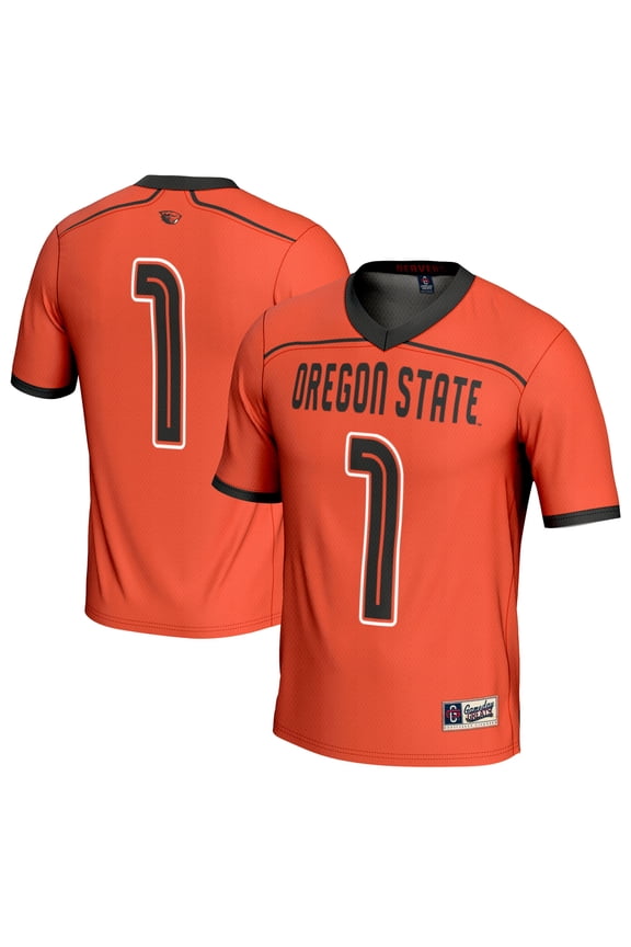 Unisex GameDay Greats #1 Orange Oregon State Beavers Men's Lacrosse Fashion Jersey