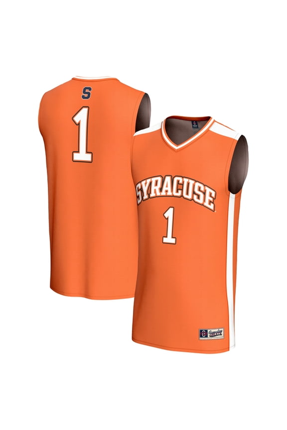 Unisex GameDay Greats #1 Orange Syracuse Orange Lightweight Collegiate Basketball Fashion Jersey