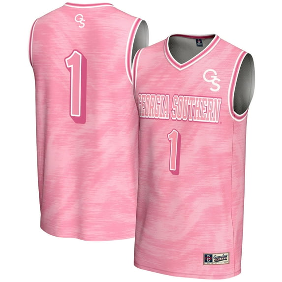 Unisex GameDay Greats #1 Pink Georgia Southern Eagles Lightweight Basketball Fashion Jersey