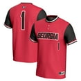 thumbnail image 1 of Unisex GameDay Greats #1 Red Georgia Bulldogs Lightweight Softball Jersey, 1 of 4