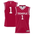 thumbnail image 1 of Unisex GameDay Greats #1 Red Temple Owls Lightweight Men's Basketball Fashion Jersey, 1 of 4