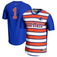 thumbnail image 1 of Unisex GameDay Greats #1 Royal Boise State Broncos Lightweight Soccer Fashion Jersey, 1 of 3