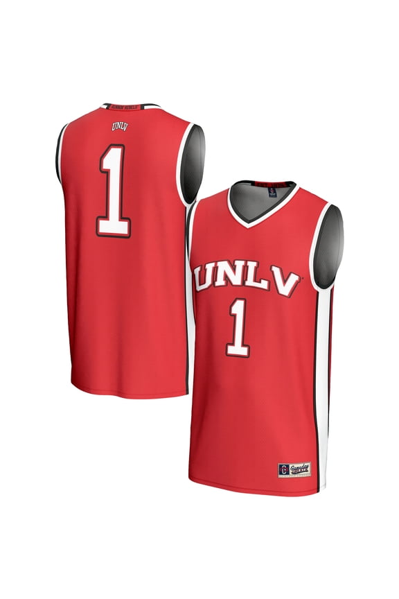 Unisex GameDay Greats #1 Scarlet UNLV Rebels Lightweight Basketball Jersey