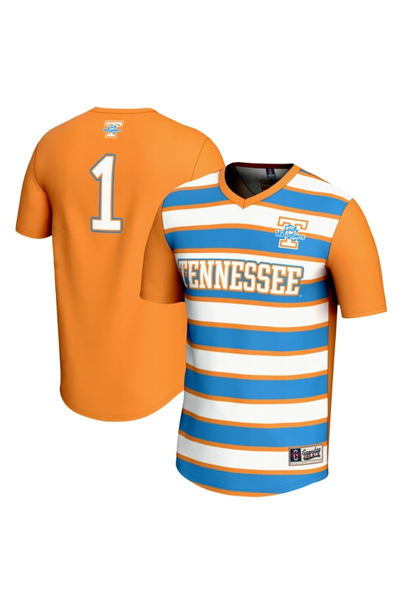 Unisex GameDay Greats #1 Tennessee Orange Tennessee Volunteers Lightweight Soccer Fashion Jersey