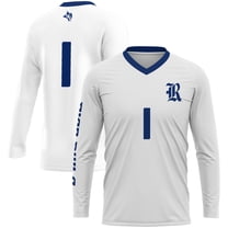 Unisex GameDay Greats #1 White Rice Owls  Lightweight Volleyball Jersey