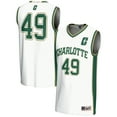 thumbnail image 1 of Unisex GameDay Greats #49 White Charlotte 49ers Lightweight Basketball Jersey, 1 of 4