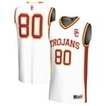 thumbnail image 1 of Unisex GameDay Greats #80 White USC Trojans Lightweight Basketball Fashion Jersey, 1 of 3