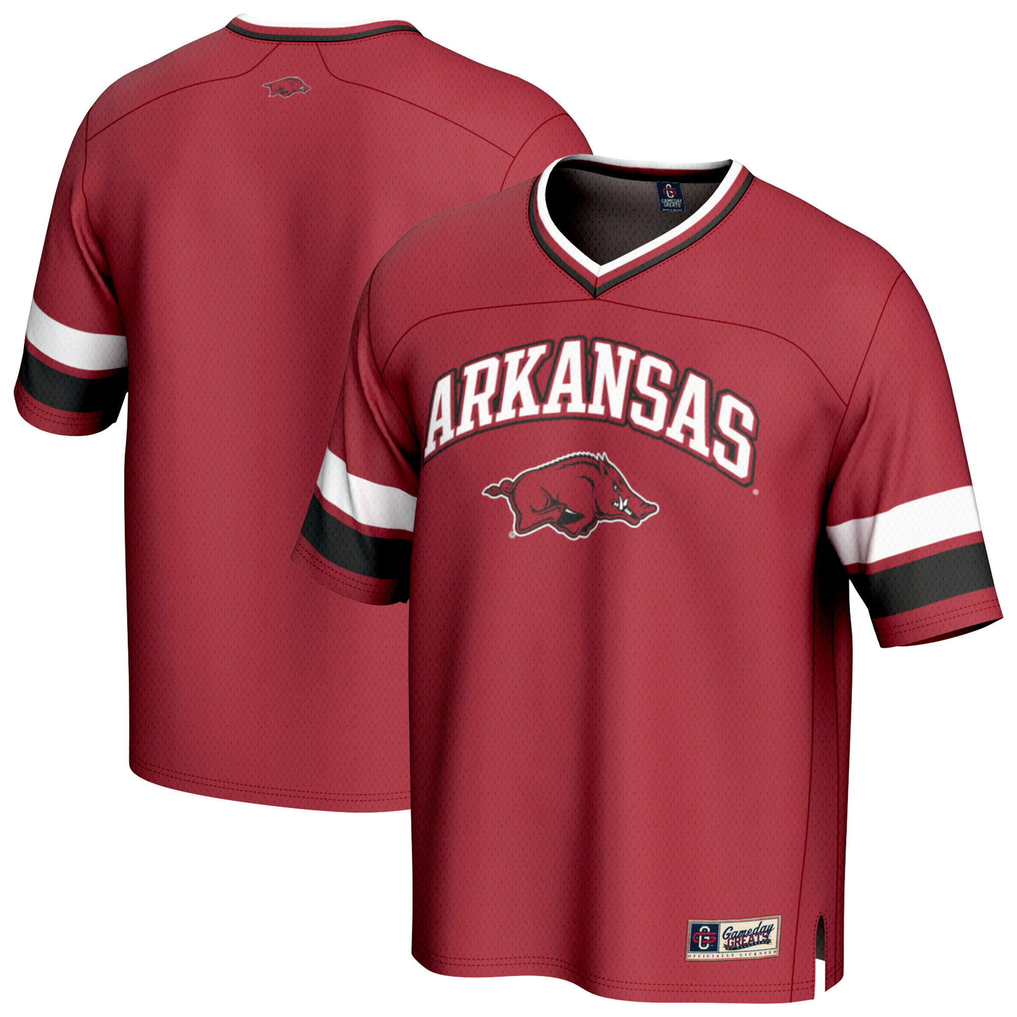 Unisex GameDay Greats Cardinal Arkansas Razorbacks Spirit Football Jersey