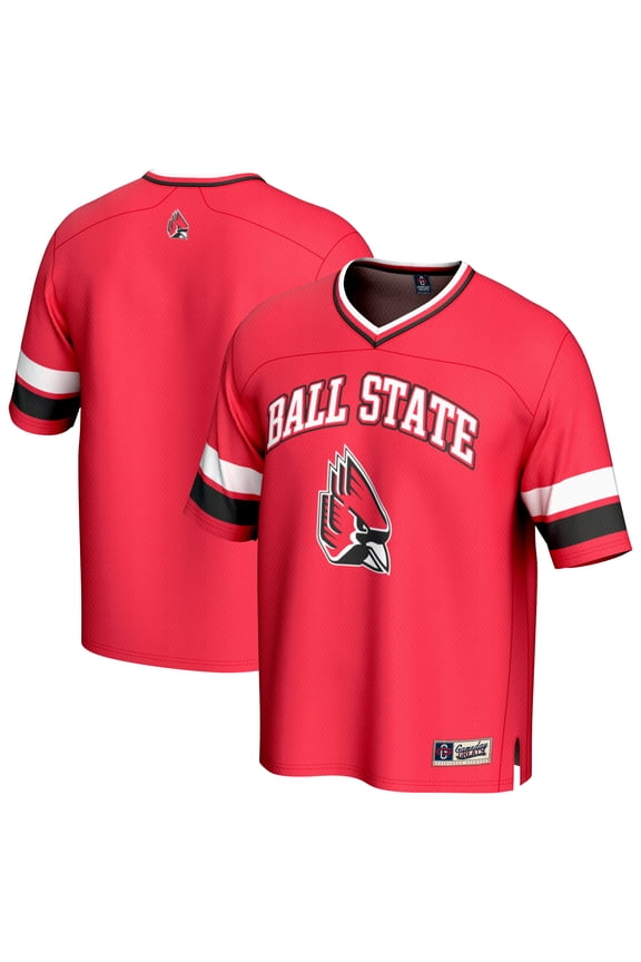 Unisex GameDay Greats Cardinal Ball State Cardinals Spirit Football Jersey