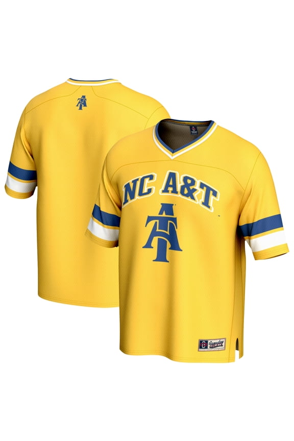 Unisex GameDay Greats Gold North Carolina A&T Aggies Lightweight Football Fashion Jersey