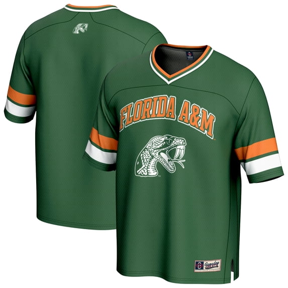 Unisex GameDay Greats Green Florida A&M Rattlers Spirit Football Jersey