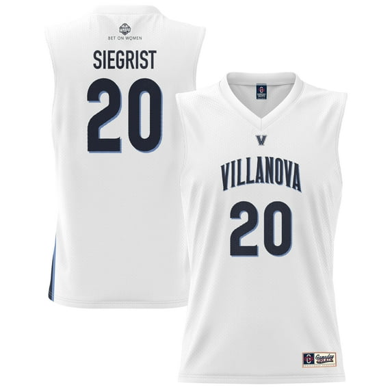 Unisex GameDay Greats Madison Siegrist White Villanova Wildcats Lightweight Basketball Alumni Jersey