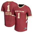 thumbnail image 1 of Unisex GameDay Greats  Maroon Boston College Eagles 2024 NCAA Women's Lacrosse National Champions Lightweight Fashion, 1 of 4