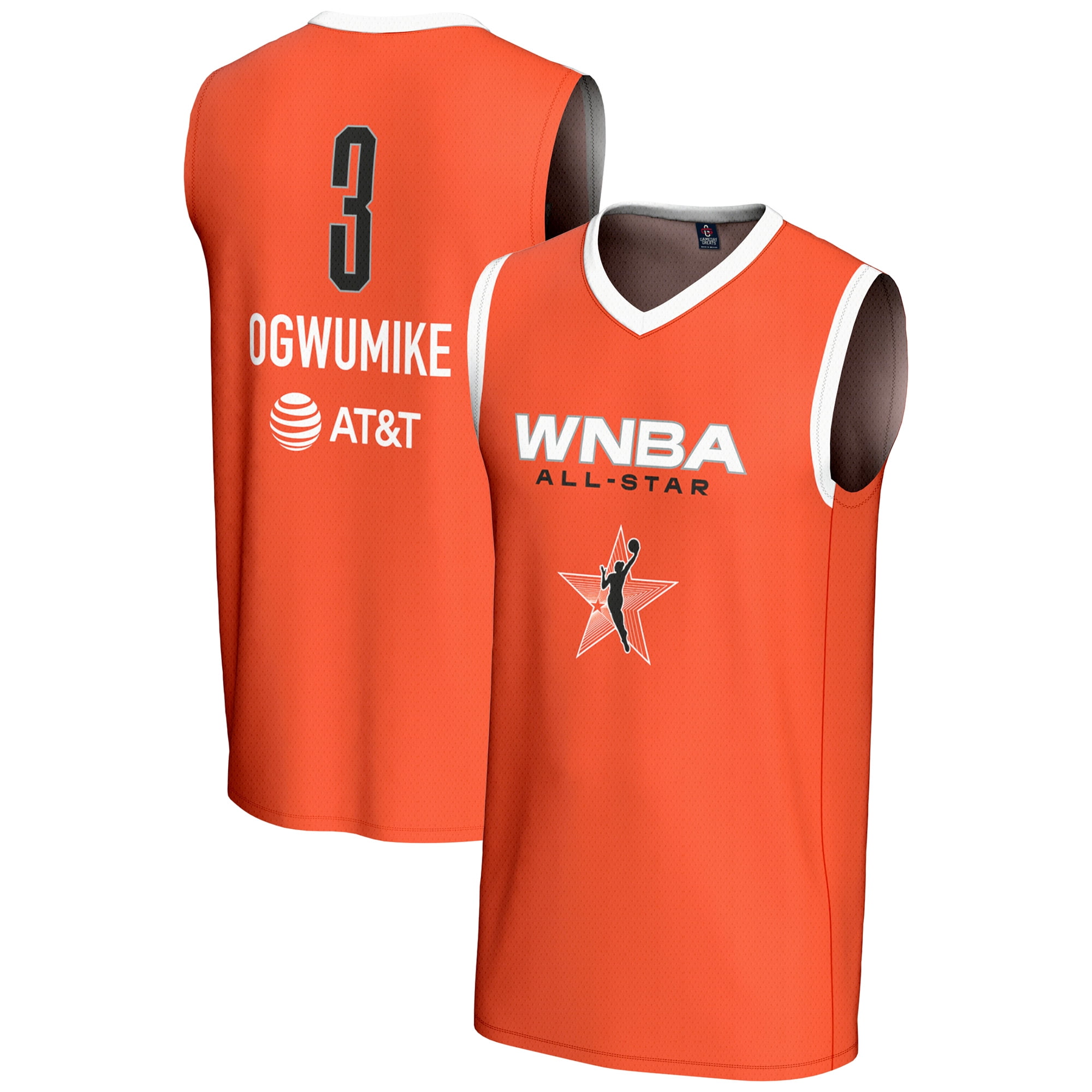Unisex GameDay Greats Nneka Ogwumike Orange 2024 WNBA AllStar Game
