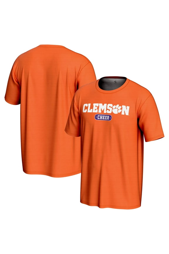Unisex GameDay Greats Orange Clemson Tigers Cheer T-Shirt