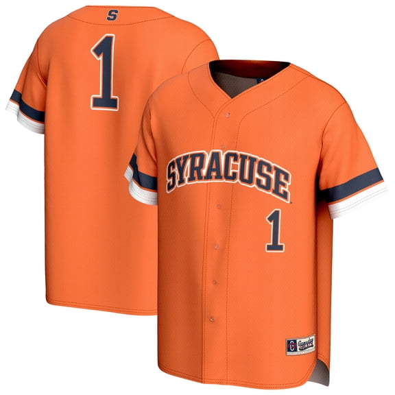 Unisex GameDay Greats Orange Syracuse Orange Lightweight Collegiate Baseball Fashion Jersey