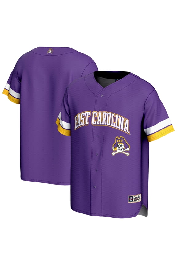 Unisex GameDay Greats Purple ECU Pirates Spirit Baseball Jersey