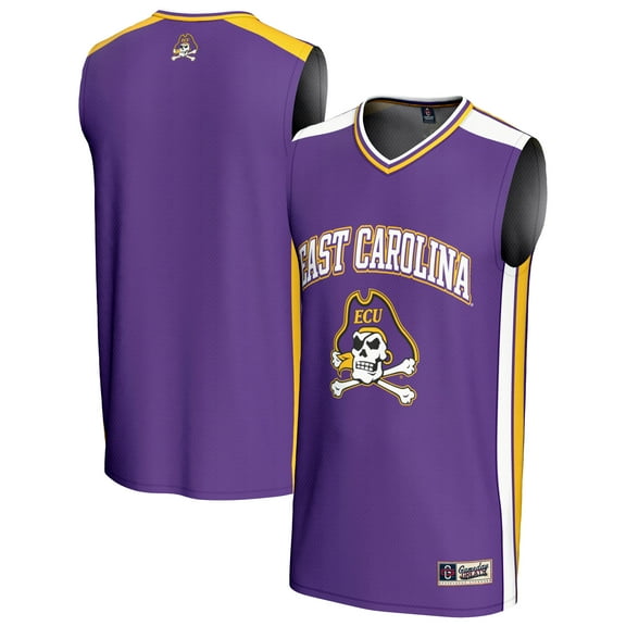 Unisex GameDay Greats Purple ECU Pirates Spirit Basketball Jersey