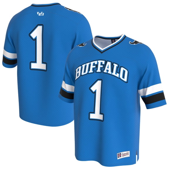 Unisex GameDay Greats Royal Buffalo Bulls Lightweight Collegiate Football Fashion Jersey