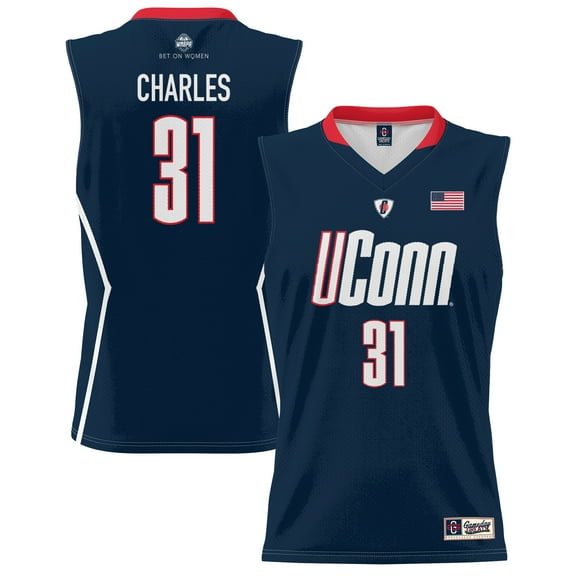 Unisex GameDay Greats Tina Charles Navy UConn Huskies Lightweight Basketball Alumni Jersey