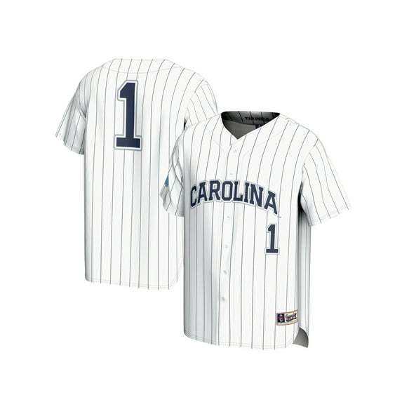Youth GameDay Greats White #1 North Carolina Tar Heels Lightweight Baseball Fashion Jersey
