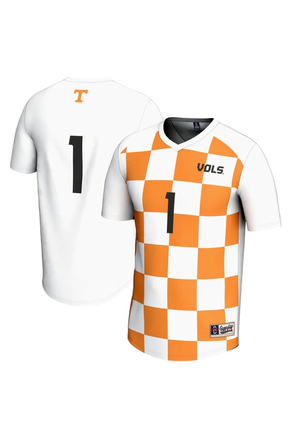 Unisex-GameDay Greats  White Tennessee Volunteers Soccer Fashion Jersey