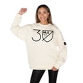 thumbnail image 1 of Unisex Gameday Couture Cream MLS 30th Anniversary Fleece Pullover Sweatshirt, 1 of 4