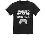 Unisex Gamer Kids Shirt - Unique Gift for Gaming Enthusiasts - Video Game, L, Black
