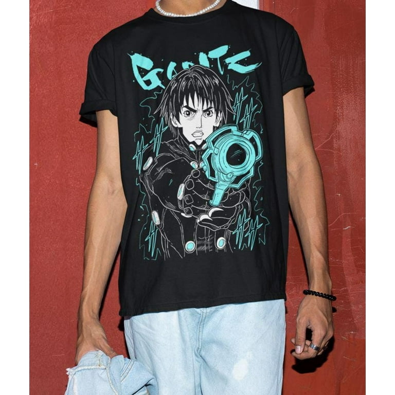 Unisex Gantz Kei Kurono Anime T-Shirt, Manga Otaku Shirt, Gantz: O 