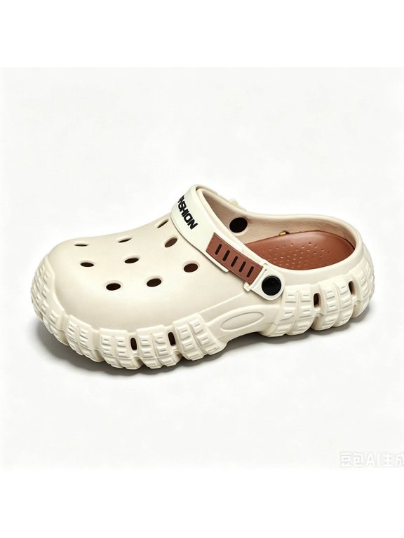 Unisex Garden Clogs, PVC Upper Foam Sole Winter Mule Slippers for Men Women Indoor Outdoor Daily Wear Footwear