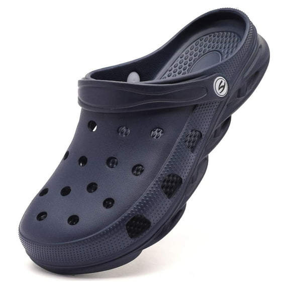 Unisex Garden Clogs Shoes Slippers Sandals for Women and Men Navy,Men 4.5/Women 5.5